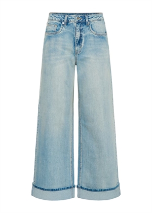Sara hw wide jeans Washed Blue Gestuz 